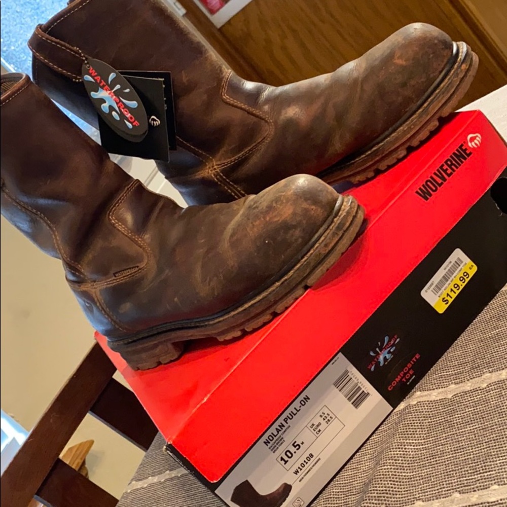 Wolverine composite Toe Waterproof boots